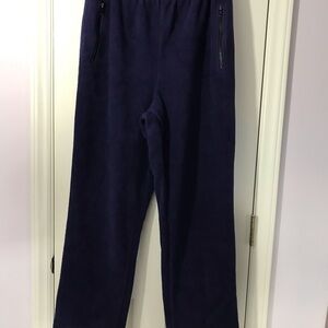 Alpine Tec Navy Fleece pants. L. Like new.